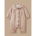 Combinaison longue b�b� tissu liberty liberty annie and may rose