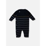 Combinaison marini�re b�b� 50% coton bio 50% polyester recycl� nocturne / curry