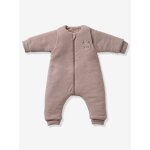 Combinaison petit chat, manches longues amovibles beige chin