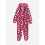 Combinaison pyjama fille licorne mauve