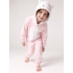 Combinaison pyjama hello kitty fille rose p�le