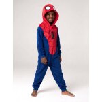 Combinaison pyjama spiderman gar�on rouge