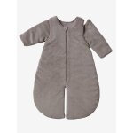 Combinaison de transport polaire microfibre, manches amovibles taupe