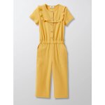 Combinaison � volant jaune moyen