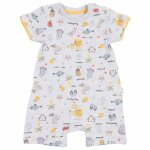 Combishort bb en coton bio summer multicolore