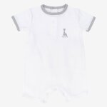 Combishort b�b� sophie la girafe� blanc