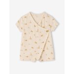 Combishort coton bio personnalisable �cru