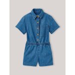 Combishort en denim denim stone