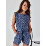 Combishort imprim� g�om�trique pour fille multicolore