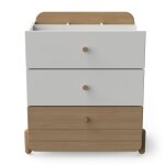 Commode 3 tiroirs blanc