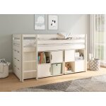 Commode 3 tiroirs jade blanc Commode 3 tiroirs jade blanc
