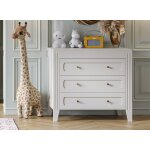 Commode 3 tiroirs milenne blanc