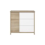 Commode 3 tiroirs salto chne