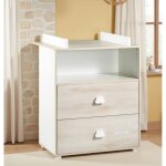 Commode � langer en bois - smile beige