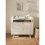 Commode à langer confetti blanc Commode à langer confetti blanc