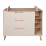 Commode  langer volutive 3 tiroirs 3 niches jil cashmere / dcor chtaignier