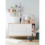 Commode xl ligne confetti blanc