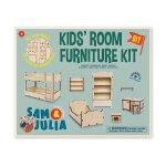 Construis ta mini chambre d enfant le kit de meubles multicolore