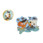 Contour puzzle - pirate 29 pi�ces multicolor