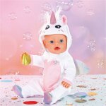 Costume câlin licorne pour poupée de 43cm rose Costume câlin licorne pour poupée de 43cm rose