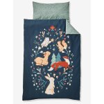 Couchage de sieste maternelle personnalisable minili brocliande bleu nuit