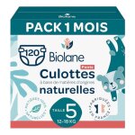 Couches culottes taille 5 (3 paquets - 120 couches) multicolore