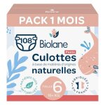 Couches culottes taille 6 (3 paquets - 108 couches) multicolore