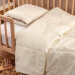 Couette b�b� maui enveloppe coton bio blanc