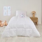 Couette hiver trs chaude sensation duvet blanc