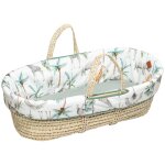 Couffin b�b� complet avec linge fabriqu� en france safari vert de gris