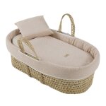 Couffin matelasse rose