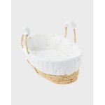 Couffin mousseline de coton bio ecru