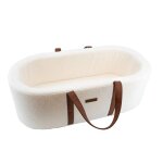 Couffin sherpa ultra - doux pour b�b� beige