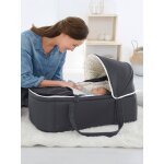 Couffin souple anthracite / toiles