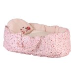 Couffin en tissu poupée coccinelle 40 cm rose Couffin en tissu poupée coccinelle 40 cm rose