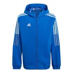 Coupe - vent  capuche tiro polyester tiro 21 bleu