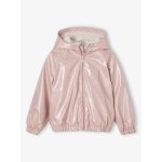 Coupe - vent effet brillant doubl fille rose ple