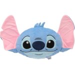 Coussin 3d disney stitch joyeux polyester bleu