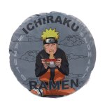 Coussin 3d naruto shippuden ichiraku polyester gris