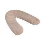 Coussin d'allaitement confortable et multifonctions big flopsy argile beige