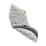 Coussin d'allaitement et de grossesse 3en1 multirelax c?urs / gris
