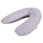 Coussin d'allaitement et de grossesse ponge gris