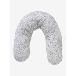 Coussin d'allaitement + housse de protection bio collection ivoire imprim vgtal