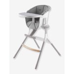 Coussin d'assise pour chaise haute up & down gris