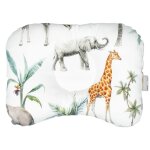 Coussin cale - t�te ergonomique en coton safari blanc