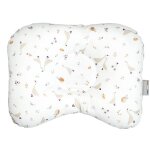 Coussin cale - t�te ergonomique en coton sidonia sidonia, beige, �cru, blanc