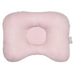 Coussin cale - tête ergonomique en gaze de coton jeanne rose Coussin cale - tête ergonomique en gaze de coton jeanne rose