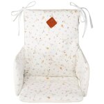 Coussin de chaise haute bb sidonia sidonia, beige, cru, blanc
