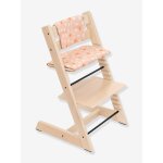 Coussin chaise tripp trapp rose