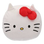 Coussin chauffe - main hello kitty polyester blanc